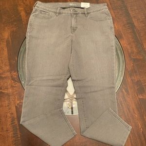 Style & Co Skinny Curvy Fit Pants Mid Rise Size14P